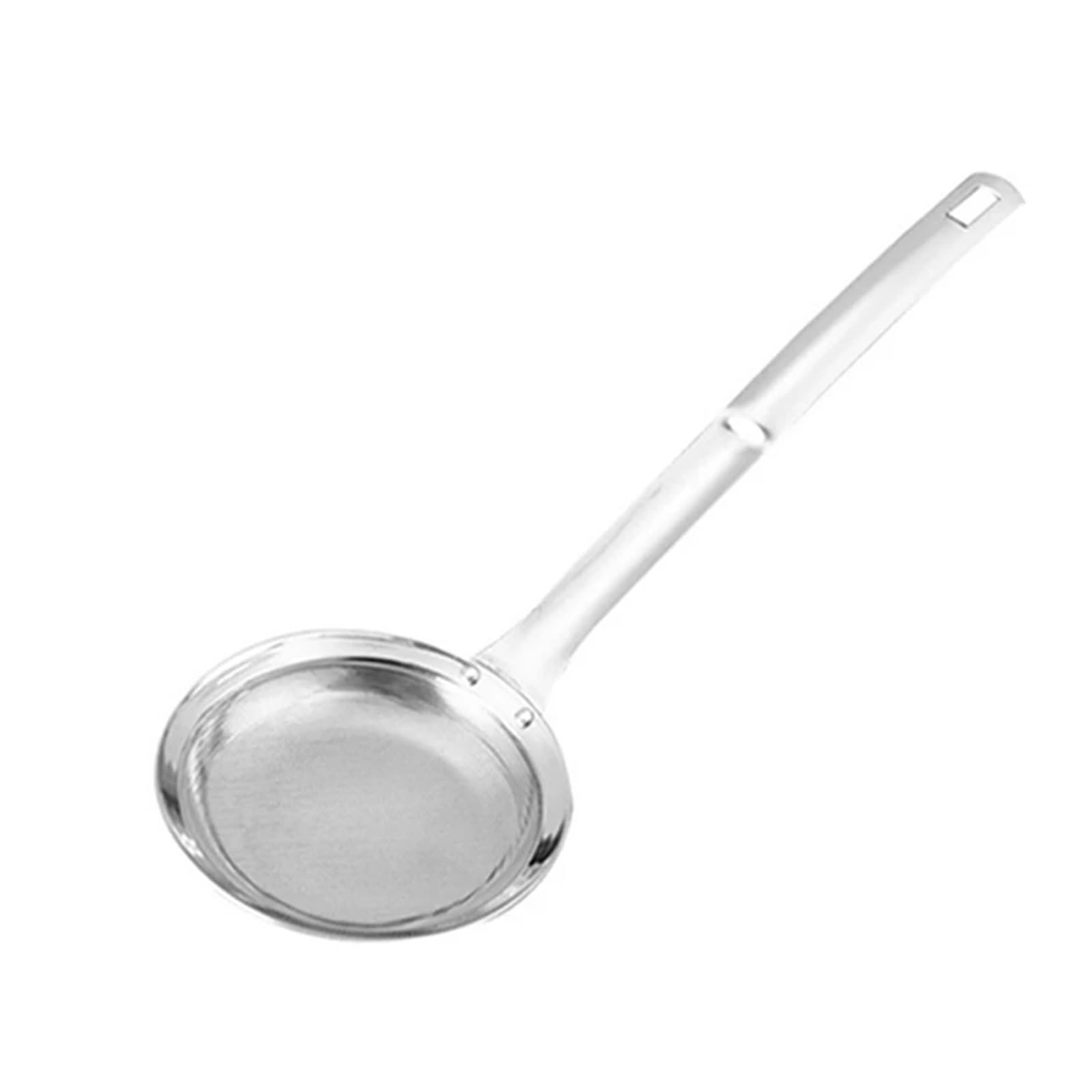 colador acero inoxidable 1 colador de malla acero inoxidable for residuos vegetales, aceite, olla for sopa, utensilios cocina pequeños(L)