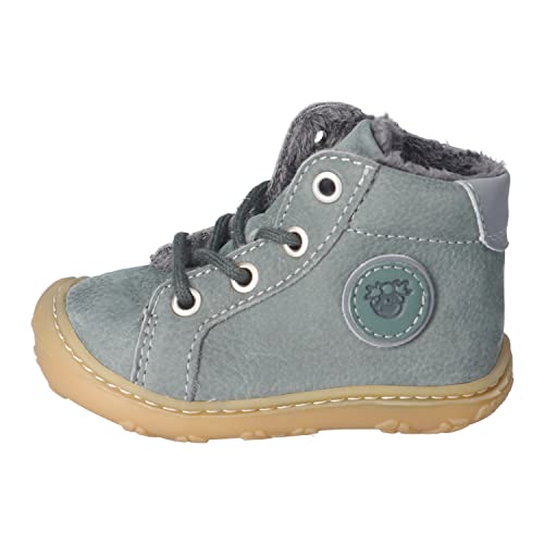 RICOSTA Girls and Boys Georgie Boots,Width: Normal (WMS),Removable Insole, Green 570, 18 EU2