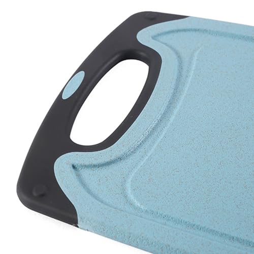 Tabla de cortar pequeña de plástico con base antideslizante miniatura 7
