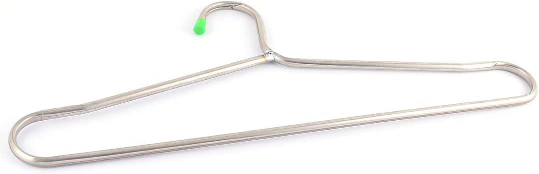 Metal Household Good Performance Clothes Towel Skirts Hangers Hooks 10pcs Silver Tone (id: a23 54c 1cc c32 522