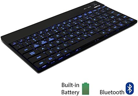 GMYLE Backlit Bluetooth Wireless Keyboard for iOS Android Windows PC Surface Pro Tablet Smartphone