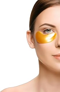 Máscara de ojos de oro de 24 quilates para oj...