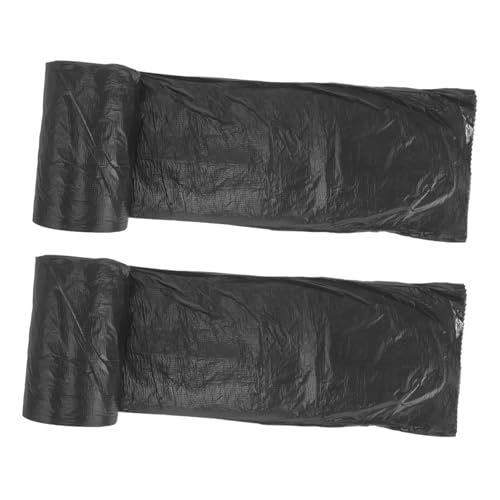 HAWILLOSCH 100pcs Toilet Bag Trash Bags Potty Bags for Potty Bags for Portable Toilet Potty Bags for Potty Training Bags Poop Bags Travel Potty Chair Bags Black Plastic