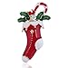 Produktbild Rcsinway Weihnachtsdekoration der europäischen und amerikanischen Weihnachtssocken Diamant Dreidimensionales Brosche Retro- vorzügliche Legierung Weihnachtssocke Ring Brosche Weihnachten Geschenk Pin