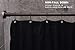 BRIOFOX Shower Curtain Rod 43-73 Inches Matte Bronze, Never Rust and Non-Slip Spring Tension Rod, Stainless Steel
