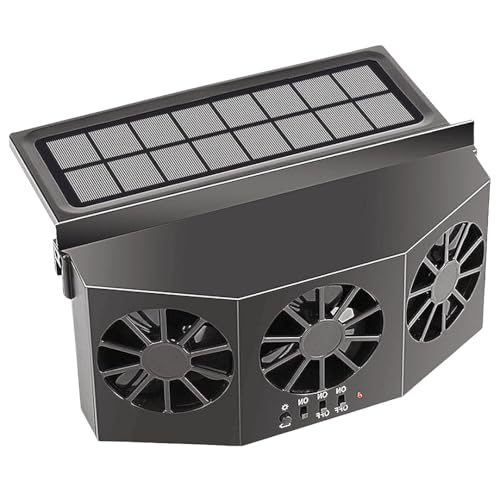 Solar-Powered-Car-Fan-Window-Air-Vent-Exhaust-Fan Solar Powered Car Fan Window Air Vent Exhaust Fan - Image 1
