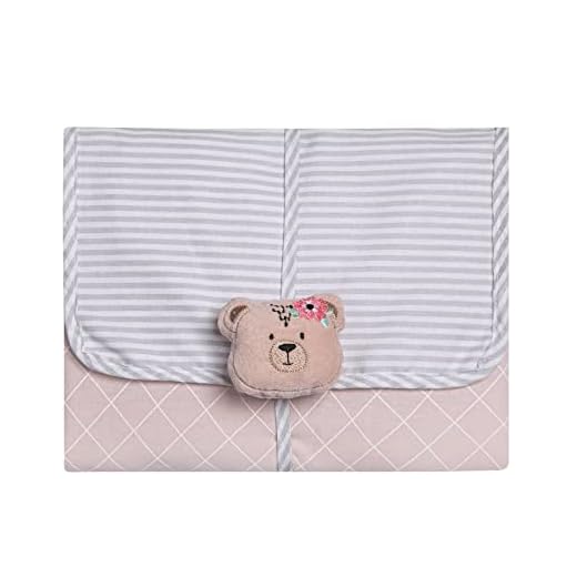 Papi Textil Trocador Porta Fraldas Portátil Papi Friends 66Cm X 40Cm Contem 01 Un