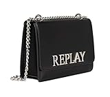 PLAIN PU Replay Damen FW3000 Umhängetasche, 098 Black, UNIC