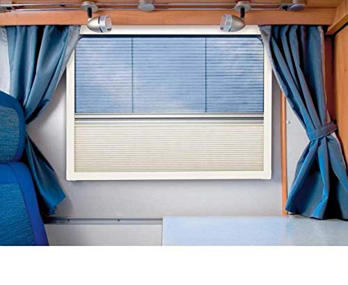 Preisvergleich Produktbild REMIbase - Kombinationsrollo, Rahmen: cremeweiß, Griff: Silber eloxiert (932937069)