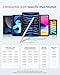 Stylus for iPad Pencil 2nd Generation - Replacement for Apple Pencil 2nd Generation Wireless Charging, Pencil for iPad Pen for iPad Pro 11