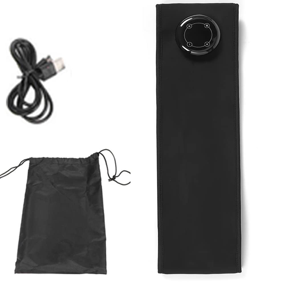 Cuscino Per Massaggio Riscaldante Per Gambe Ems Abs Stimolatore Muscolare Elettronico Massaggiatore Cintura Di Stimolazione Tonificante Portatile Per L'allenamento Della Gamba ,Waist belt heating
