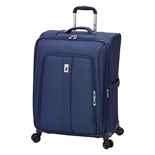 London Fog Knightsbridge II 25" Expandable Spinner, Sapphire
