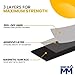 Magnet Me Up Self Adhesive Flexible Double Sided Magnetic Tape, 1 inch Wide, 1/16th inch Thick, 100 ft Long Magnet Roll, Strong Heavy Duty Backing, Used for Crafts, DIY Projects, Organization & More