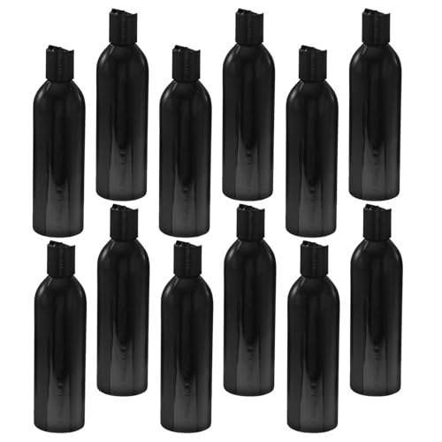 Beaupretty 250ml�X�N�C�[�Y���[�V�����{�g��12�Z�b�g ���s�p�t�̗e�� �R��h�~�v���X�L���b�v�t���l�ߑւ��p�V�����[�W�F���ƃV�����v�[�f�B