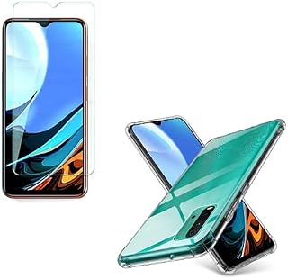 Kit Capinha Anti Impacto Anti Shock Xiaomi Redmi 9T Bordas Reforçadas + Película Vidro