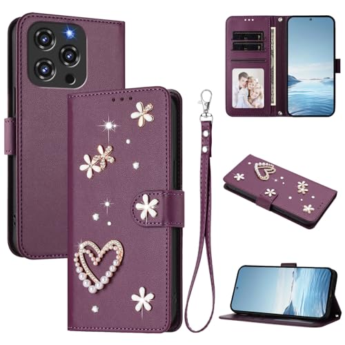 �X�}�z�P�[�X �Ή��@�� for Oukitel C3 2025 �������[�h�y�J�[�h�z���_�[�t�����z �t���b�v�J�o�[ �}�O�l�b�g�o�b�N�� �L�b�N�X�^���h�z Violet