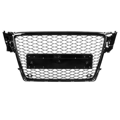 Calandre avant nid d'abeille Audi A4 B8 grille noire brillante de rechange