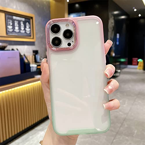 Coque iPhone 14 Pro Max dégradée et transparente avec protection d'objectif