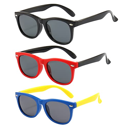 La mejor comparación de Gafas de sol para Niño de esta semana. 43 FANNYGO Paquete De 3 Gafas De Sol Polarizadas Para Niños Y Niñas De 3 A 11 Años.
