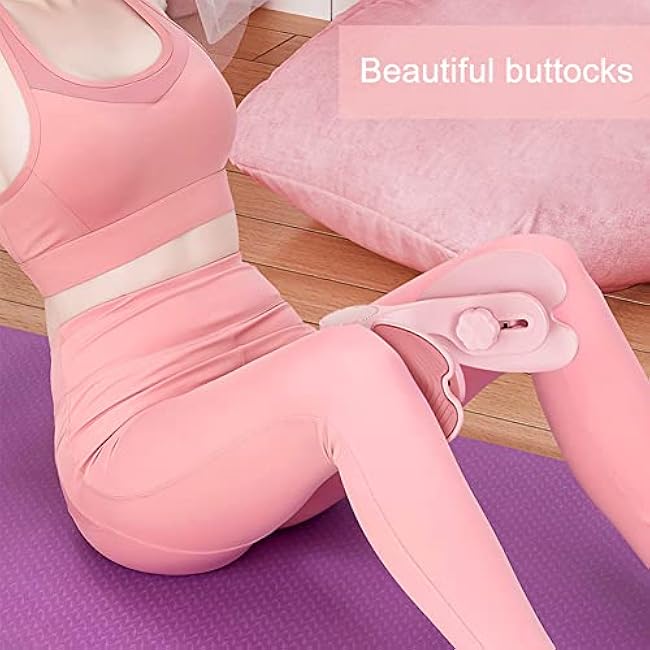 Pelvic Floor Strengthener for Women & Men, Adjustable Thigh Exerciser for Inner Thigh Hip Arm Leg Back Training, Thigh Master for Home Gym Use