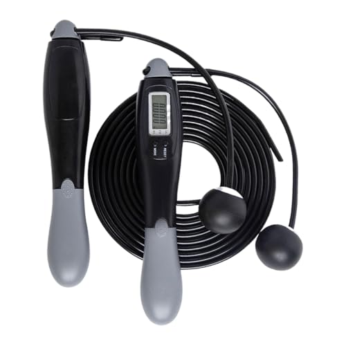 Jump Rope with Counter, Skipping Rope with LCD Display, Digital Jump Rope, Adjustable Jump Rope, Cordless Jump Rope, Jumping Rop