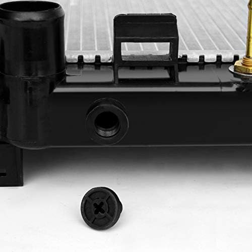 AKKON - Fits 2003 2004 2005 2006 Fairlady Z 350Z Plastic Tanks 2576 2577 Aluminum Core Radiator Replacement Assembly