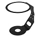 Sturdy Wall Mount for The Amazon Echo 2nd Generation; Mount your Amazon Echo to the wall - by Wasserstein (Black)