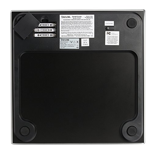 Taylor Bluetooth Smart Scale, Black #TOP6