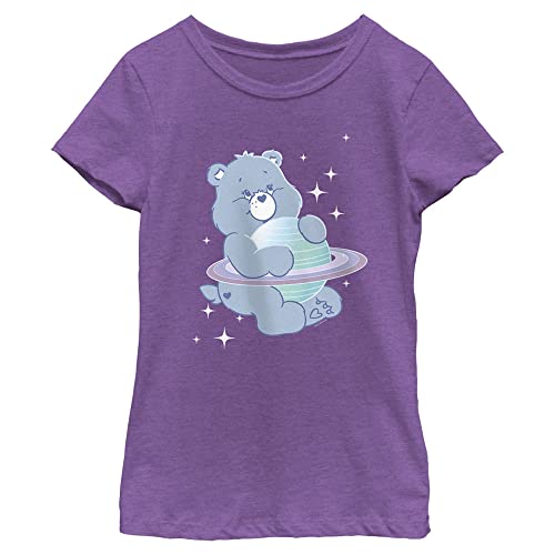 Fifth Sun Care Bears I Love Space Girls Short Sleeve Tee Shirt