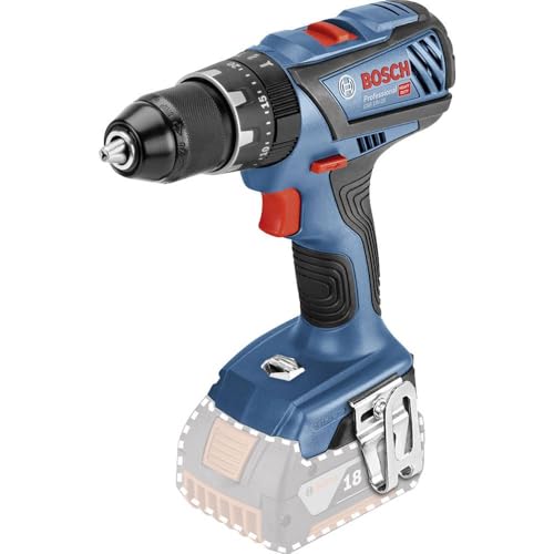 Bosch Professional GSB 18V-28 Taladro percutor a batería, 63 Nm, sin baterías, en L-BOXX, 18 V