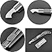 Zaky Professional Acrylic Cutter Blade Set Plastic Cutting Tool Multi-Use Cutter with Cutting Blade 21 pcs