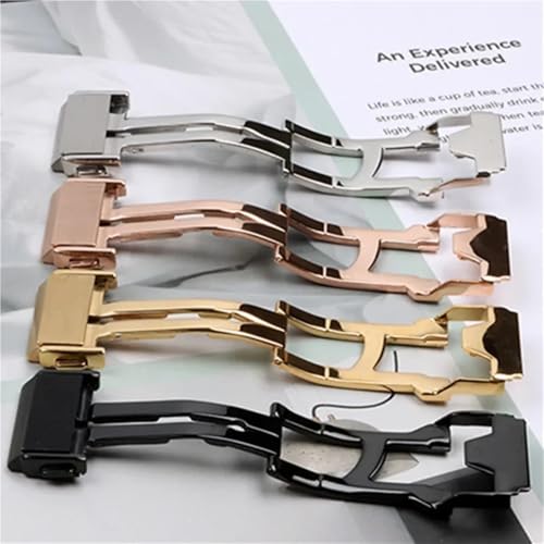 Boucle de montre 18mm pliable en acier pour remplacer un fermoir cassé ou usé - 2