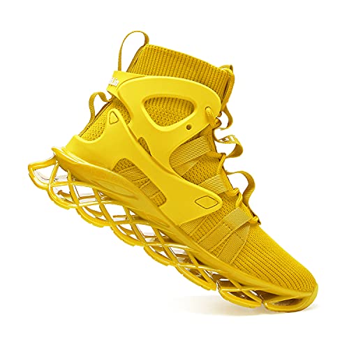 Image of Hello MrLin Men's Running Shoes Non Slip Athletic Tennis Walking Blade Type Sneakers Hip Hop