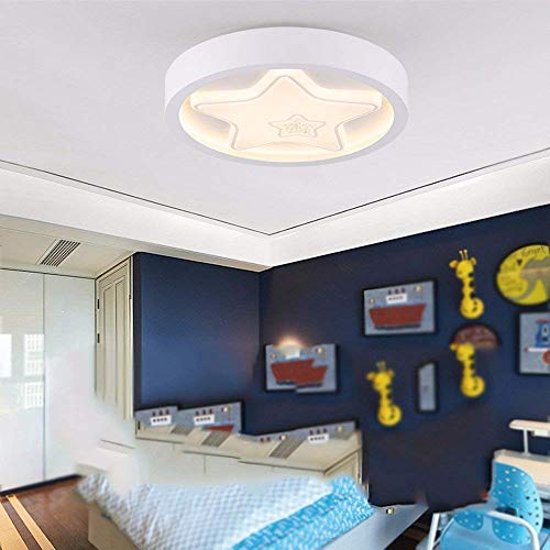 Plafonnier enfant étoile 55cm pour illuminer chaleureusement la chambre d'un garçon ou d'une fille