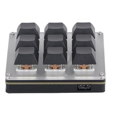 ERYUE Teclado Mecánico para Juegos Teclado Multifuncional Profesional para Juegos con una Sola Mano Oficina Música Control Industrial Material ABS | Ya disponible en tu tienda friki favorita! En mundofriki.es!