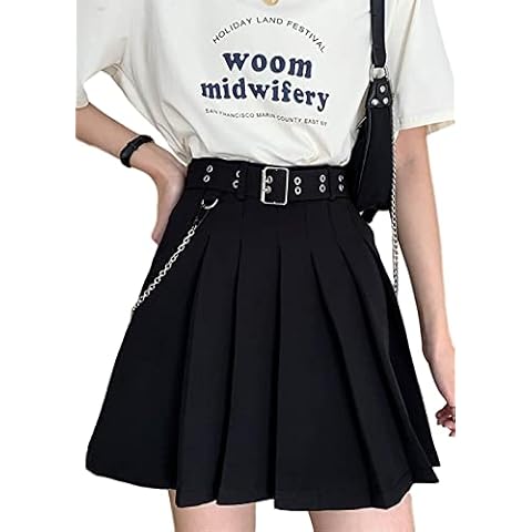 Women’s High Waist Punk Mini Skirt Cover