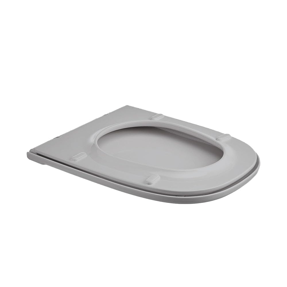 Roca Dama Retro A801327694 - Asiento de inodoro gris