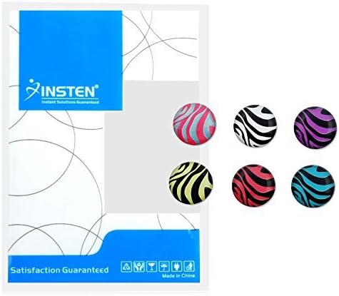 Everydaysource 6 Pieces Animal Home Button Sticker Compatible With Apple iPod Touch 6th Gen Apple iPhone 6 (4.7), iPhone 6 Plus (5.5) new Apple.. iPhone.. 4S, Zebra Patterns