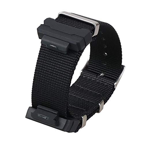 Shieranlee 16mm Nato Correa Compatible con Casio G Shock GA 110 GA 100 GD 100 Men Sports Waterproof Replacement Bracelet Band Strap