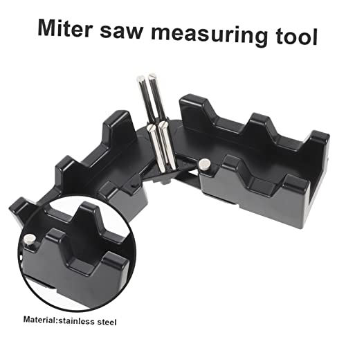 Transportador para medir ángulos BestonZon para carpintería miniatura 3