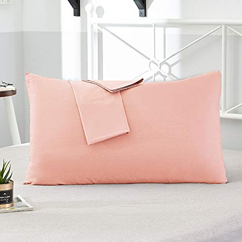 Federa in cotone Federa per cuscino in tinta unita 66 * 66 cm 50 * 75 cm Federa per cuscino per biancheria da letto multicolore opzionale-bai se, 50x80 cm 2 pezzi