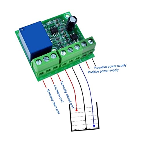 image for Walfront 2Pcs Water Level Controller Module Liquid Level Detection Sen