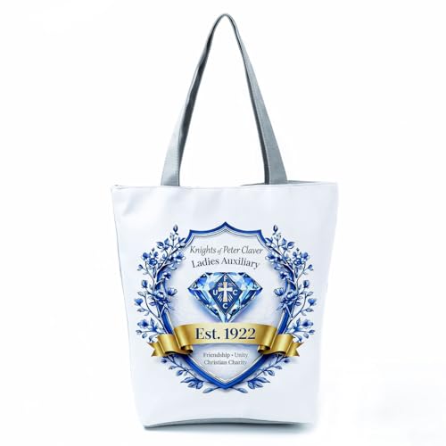 Bolso Tote para mujer con emblema oficial y cierre de cremallera miniatura 1