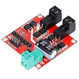 Ransanx 1PCS DC Motor Driver,L298 Dual H Bridge Motor Speed Controller 6.5V-27V 7A 160W PWM Motor Regulator Board,Electric Motor Control Module Industrial with Optocoupler Isolation