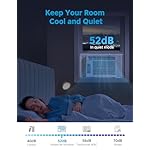 Midea 6,000 BTU Window Air Conditioner, 3-in-1 Cool/Fan/Dehumidifier Window AC Unit, Easycool Air Conditioner with Remote Control, Cools up to 250 Sq. Ft., Fits bedroom, study, office - Image 4