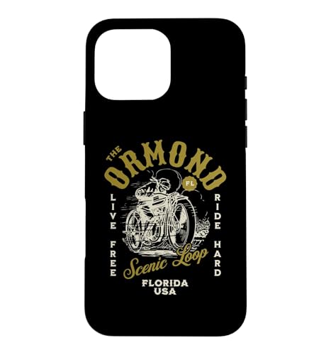 Ormond Scenic Loop Florida Motorcycle Ride �r���e�[�W�f�U�C�� �X�}�z�P�[�X iPhone 16 Pro Max �p