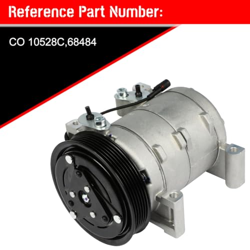 Image of CCIYU AC Compressor w /Clutch for Isuzu Rodeo 3.5L 2004