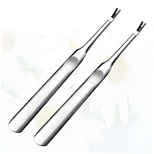 Hemoton 2 Unidades Ferramenta Removedor Descascador De Cutícula Removedor De Morta De Unhas Cortador