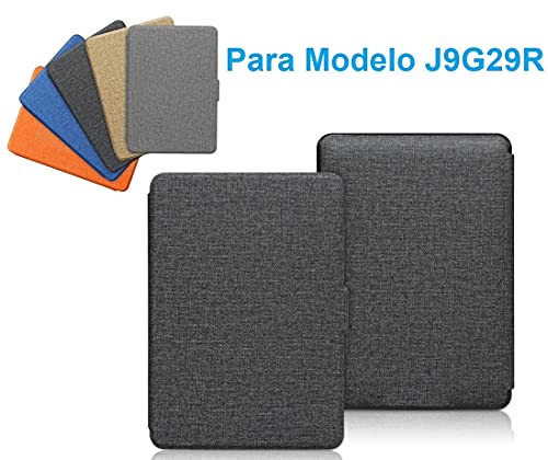 Capa Kindle 10ª Geração Modelo J9G29R Iluminação Imbutida - Função Liga/Desliga - Youtek (Preto)