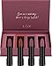 Produktbild L.O.V Self Love Club Velvet Matte Lipstick Set - 4 Matte Lippenstifte mit Hoher Deckkraft - Pflegende Inhaltsstoffe wie Vitamin E - Lippenstift Matt - Langanhaltende, Zarte Textur - Saftige Beerentöne
